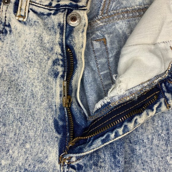 Vintage 80s Bonjour high rise acid wash jeans - Picture 9 of 10